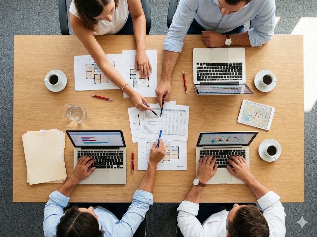 Il team ReControl al lavoro